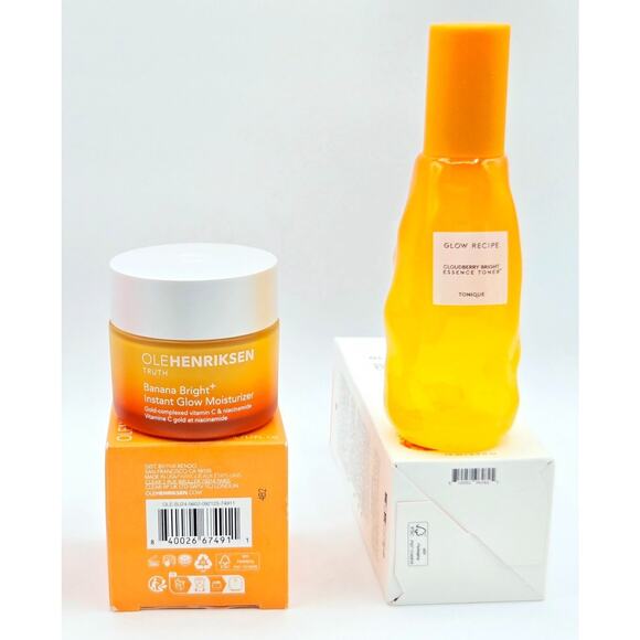 Glow Recipe Cloudberry Brightening Toner/ Ole Henriksen Instant Glow Moisturizer - Picture 5 of 5